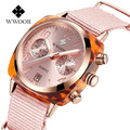 Uhren big unisex watches big wrists waterproof nylon chronograph watch wholesale WR-8860A